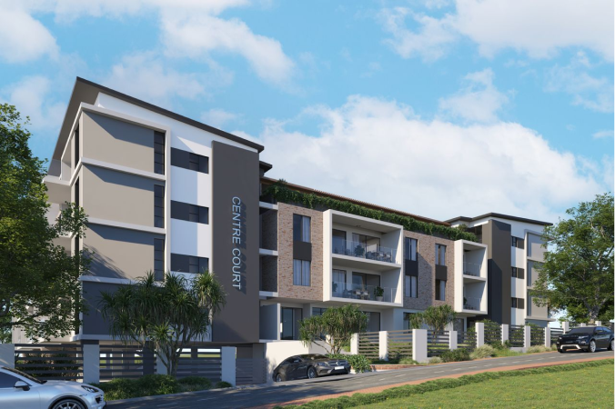 Centre Court- Apartment Block in Hillcrest Central 